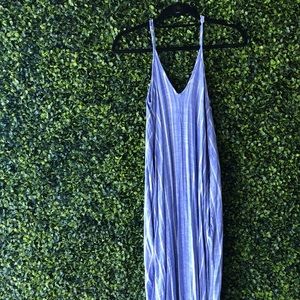 V-Back Cover-Up Maxi Dress